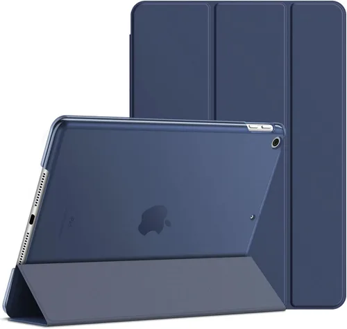 Vista 7 de JETech - Funda para iPad (9.7 pulgadas/24.64 cm, modelo 2018/2017, 6ª/5ª generación), funda inteligente con activación/suspención automática (Beige)