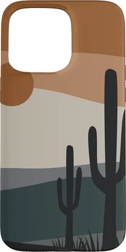 Vista 31 de Cute Desert Cactus Terracotta Southwestern Aesthetic Boho Case for iPhone 17