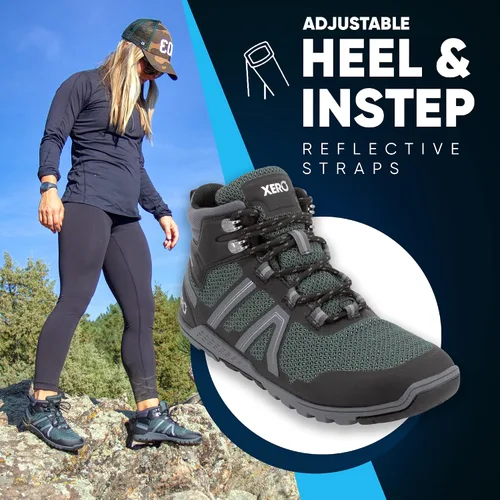 Vista 6 de Xero Shoes Women's Xcursion Fusion - Zero Drop, Fully Waterproof Hiking Boot