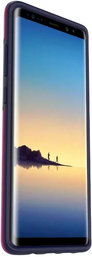 Vista 4 de OTTERBOX SYMMETRY SERIES - Funda para Samsung Galaxy Note8, embalaje al por menor, mezcla de bayas, color azul marino (BATON ROUGE/MARITIME BLUE)