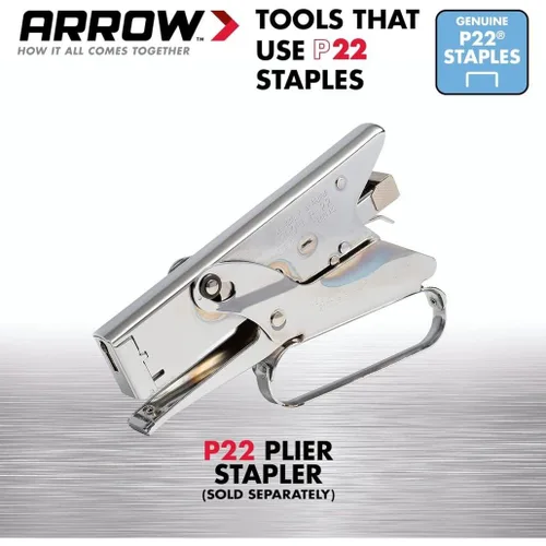 Vista 5 de Juego de 4 grapas Arrow Fastener 225 5/16" P22