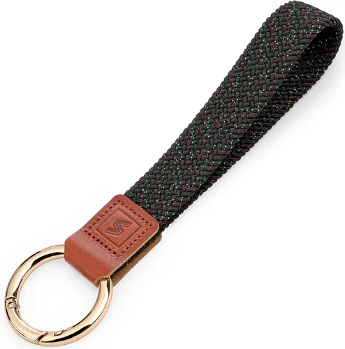 Vista 13 de Cordón de pulsera, soporte elástico para llavero, diseño elástico original anticaída R001c Cereza