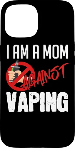 Vista 6 de iPhone 16 I'm A Mom Against Vaping Vaper's Club Vape Case