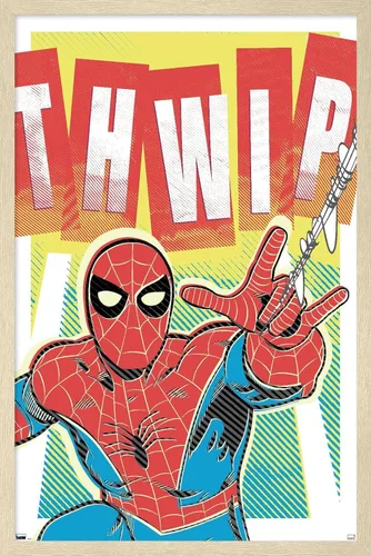 Vista 7 de Trends International Marvel Comics Spider-Man - Póster de pared Thwip
