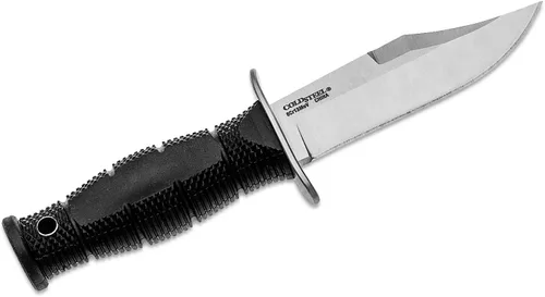 Vista 3 de Cold Steel Mini Leatherneck Clip Point Compacto Ligero 3.5" Cuchillo de Hoja Fija de Acero 8CR13MOV para Caza y Utilidad al Aire Libre, Mango