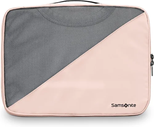 Vista 6 de Samsonite Juego de cubos de embalaje de compresión de 3 piezas, rosa polvorienta