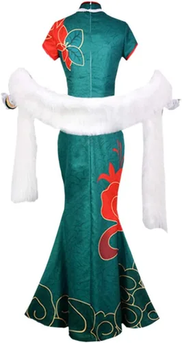 Vista 3 de Juego Cosplay Disfraz La Geisha Michiko Vestido