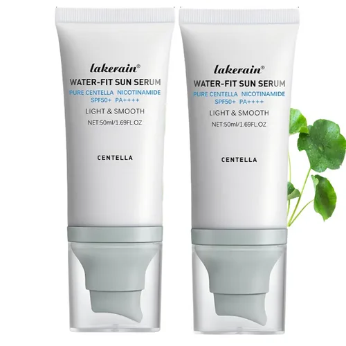 Vista 6 de Protección Solar Centella, Protección Solar Centella SPF50 Suero Solar Hidratante CICA de Centella Ligereza y Suavidad