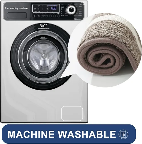 Vista 6 de COSY HOMEER Tapetes largos de cocina para el frente del fregadero, alfombras y tapetes de cocina súper absorbentes, 24 x 48 pulgadas, tapete