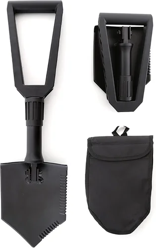 Vista 2 de Smittybilt 2728 Herramienta de utilidad, triple, pala, R.U.T., color negro mate