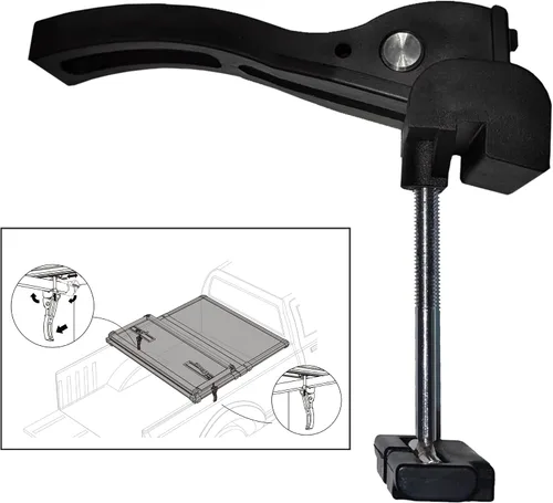 Vista 6 de Kit universal de repuesto de abrazadera de cubierta Tonneau para camión y accesorios para cubierta rígida de cama triple y cuádruple – 6 pernos