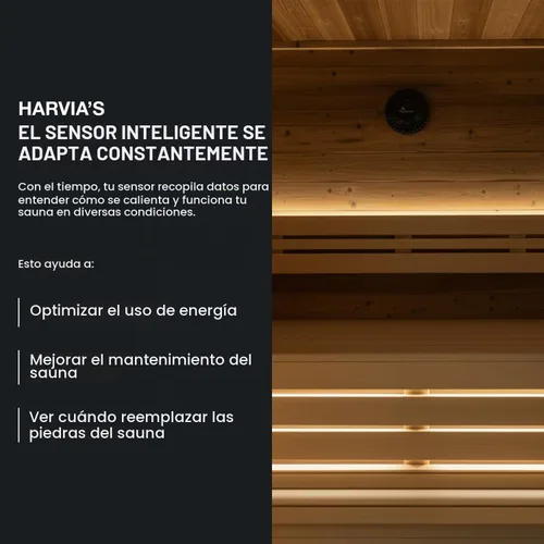 Vista 4 de Harvia Smart Sensor for Electric and Wood Burning Sauna Heaters