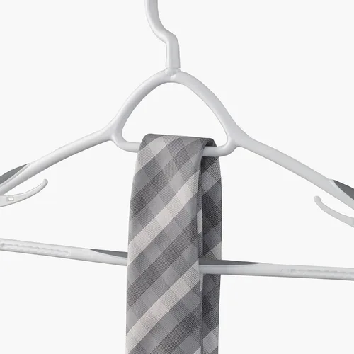 Vista 6 de Set de 5 Perchas Deluxe Antideslizantes de Neatfreak! - Perchas que Ahorran Espacio para Ropa, Pantalones, Chaquetas y Camisas, Paquete de 5