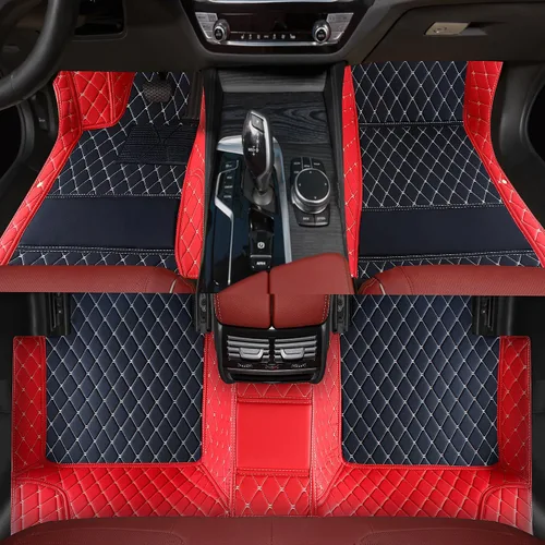 Vista 21 de Alfombrillas personalizadas para automóvil adecuadas para el 99% de automóviles, camiones, SUV, alfombrillas para todo tipo de clima, alfombrillas