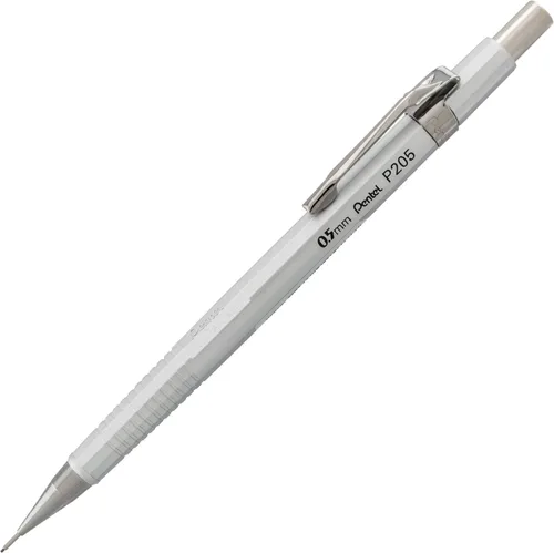 Vista 3 de Pentel Sharp - Portaminas, (0.5 mm), cuerpo metálico, colores surtidos, paquete de 2 (P205MBP2M)