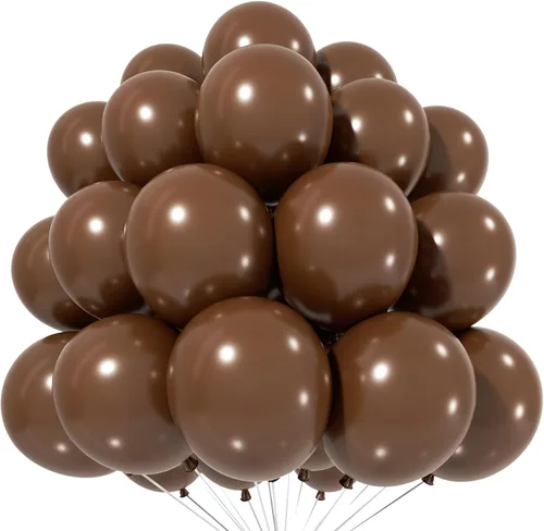 Vista 32 de Globos negros 30 Pack Matte Black Helium Balloons for Birthdays, Graduation, Casino, New Year, Halloween
