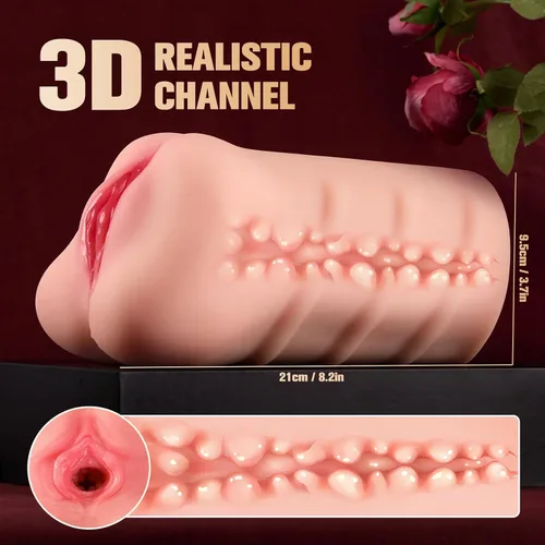 Vista 4 de Masturbador Masculino Juguetes Sexuales para Adultos - Vagina de Bolsillo Controlada por Aplicación ZEMALIA, Muñeca Sexual Automática Realista con 8