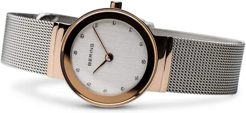Vista 3 de BERING Women Analog Quartz Classic Collection Watch with Stainless Steel Strap & Sapphire Crystal