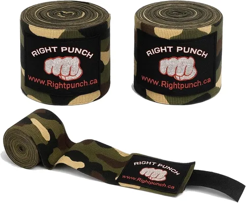 Vista 2 de ProShield - Envolturas de boxeo Vendajes de 180 pulgadas Envolturas de mano de boxeo para Muay Thai MMA y Kickboxing Amarillo