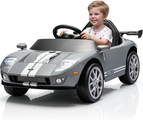 Vista 11 de Coche eléctrico de 12 V para niños, rosa, regalos de cumpleaños de YOHOPO 1-Rosa