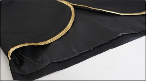 Vista 7 de Disfraz de uniforme de corte con chaqueta bordada de oro de príncipe palacio para hombre