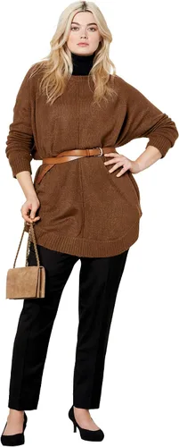 Vista 6 de ellos Suéter tipo poncho de talla grande para mujer, Multi