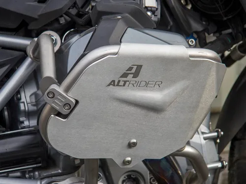 Vista 5 de AltRider Protectores de culata compatibles con barras de choque OEM BMW R 1250 GS/GSA, protección completa de la cubierta de válvula, diseño