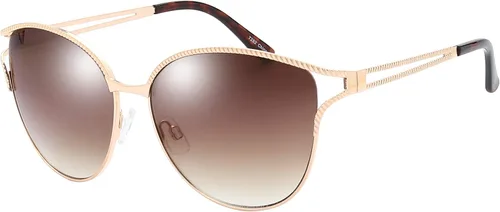 Vista 3 de The Fresh Classic - Elegantes lentes de sol de cristal para mujer con diseño de belleza en caja de regalo