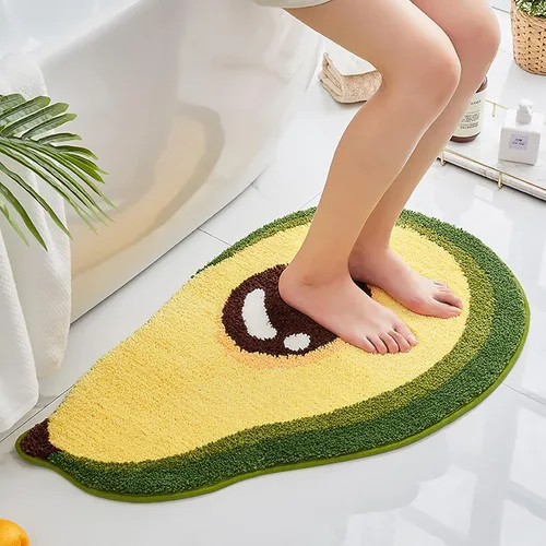 Vista 11 de LEVINIS Tapete de baño con pastillero para dormitorio de niños, tapete antideslizante y lavable para baño, ducha, bañera, dormitorio, 27.5 x 15.5
