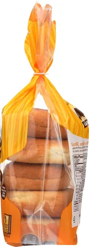 Vista 6 de Udi's Bagels lisos sin gluten, "4 unidades (paquete de 8)