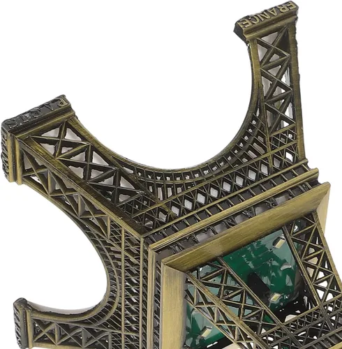 Vista 2 de Torre de luz LED, decoración de torre Eiffel, luz nocturna luminosa para dormitorio y escritorio, modelo de referencia creativo, regalo único