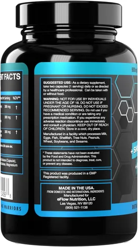 Vista 8 de eFlow Nutrition Shilajit Capsules, Ashwagandha, musgo marino [todo en 1], oligominerales [todo en 1], ácido fúlvico, Shilajit puro del Himalaya