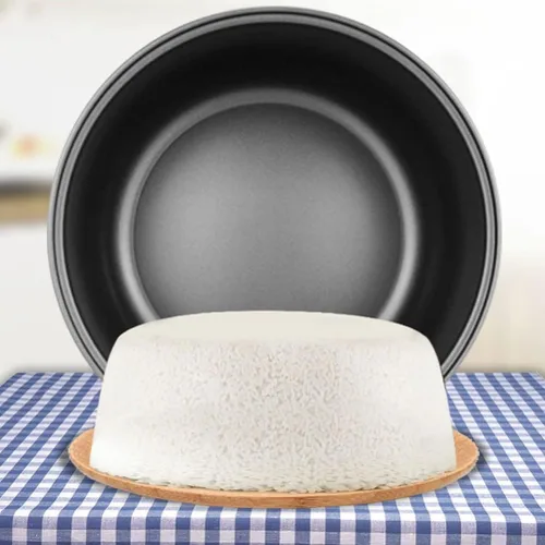 Vista 8 de Yardwe Olla interna para arrocera, revestimiento interior de olla de cocción antiadherente, repuesto para cocina casera, 4L