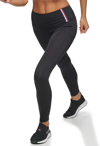 Vista 5 de Tommy Hilfiger Leggings de entrenamiento de alto rendimiento para mujer