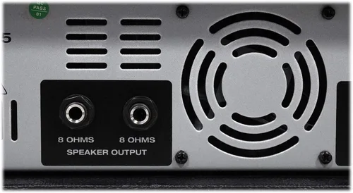 Vista 5 de Rockville Mezclador accionado de la consola de mezcla de la placa sonora RPM45 1800w para la iglesia/la escuela