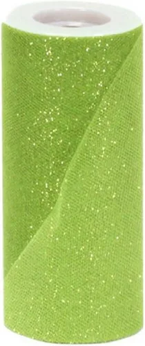 Vista 12 de Offray Sparkle - Cinta de tul para manualidades, 18 pulgadas por 10 yardas, narciso