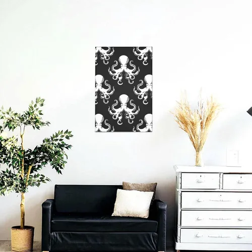 Vista 16 de Wall Art for Living Room Wall Decor Picture Marine Animals Canvases Painting Retro Farmhouse Posters Decorative Aesthetic Painting for Kitchen