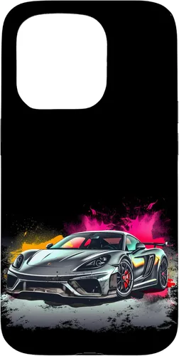 Vista 14 de Funda gráfica para iPhone 16 Supercar Exotic Sports Car Concept Car Poster