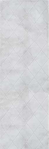 Vista 4 de nuLOOM SuperiorWash Amy Silver, 2 pies 6 pulgadas x 8 pies, pelo esponjoso, suave y esponjoso, alto tráfico, resistente a las manchas, duradero