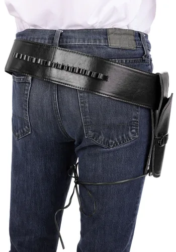 Vista 3 de Set de Accesorios Cinturón y Funda para Disfraz Western Adulto Multicolor