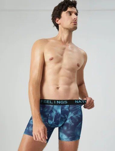 Vista 2 de Natural Feelings Ropa interior Coolzone para hombre, paquete de calzoncillos deportivos elásticos de secado rápido