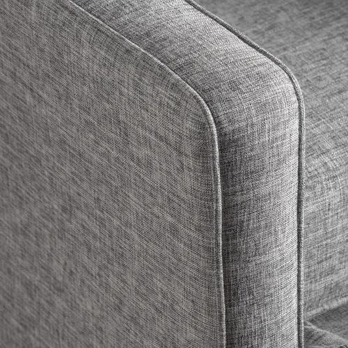 Vista 7 de GDFStudio Macedonia - Sillón reclinable de tela con respaldo copetudo, moderno