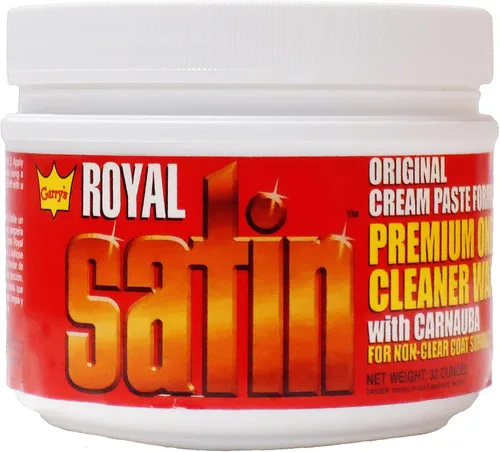 Vista 9 de Garry's Royal Satin Cera limpiadora One Step – Limpia profundamente, brilla y protege el acabado de tu vehículo – Auto, camión, autobús