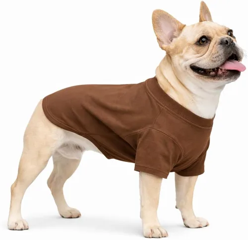 Vista 19 de Lovelonglong 2019 - Ropa para mascotas, Disfraces para Perro, Ropa Camisetas en blanco para Perros Grande Medianos Pequeños 100% Algodón 18