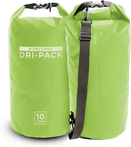 Vista 13 de Zero Grid Bolsa seca impermeable – La bolsa de secado flotante se mantiene seca tamaños de 10L/20L/30L/40L para mochileros, kayak, canotaje