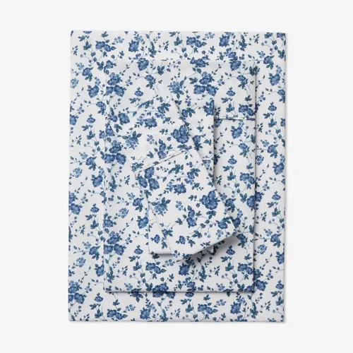 Vista 4 de BrylaneHome Juego de sábanas florales - Individual, floral azul