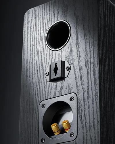 Vista 3 de Saiyin Altavoces pasivos de estantería de 3 vías Woofer de 5.25 pulgadas Negro