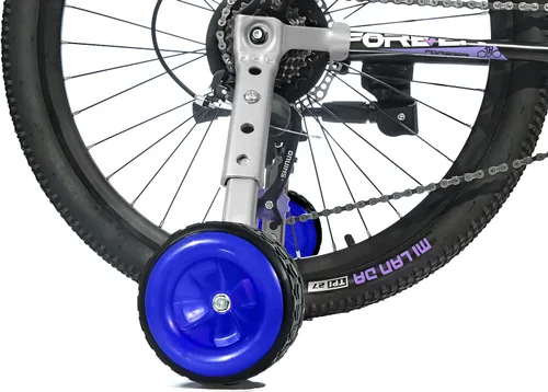 Vista 10 de MOSHAY Rueda de entrenamiento para hacer zoom en bicicleta para bicicletas variables de 16, 18, 20, 22, 24 pulgadas