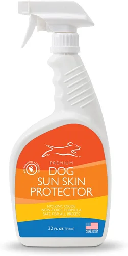 Vista 9 de Spray protector solar para perros, sin óxido de zinc, seguro para la piel y el pelaje, para todas las razas, 8 onzas Sun Protection Made Easy