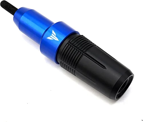 Vista 8 de Accesorios para motocicleta, deslizador de escape, protección contra caídas para Yamaha MT-03 MT25 R3 R25 2012 2021 2022 2023 (color: negro-MT)